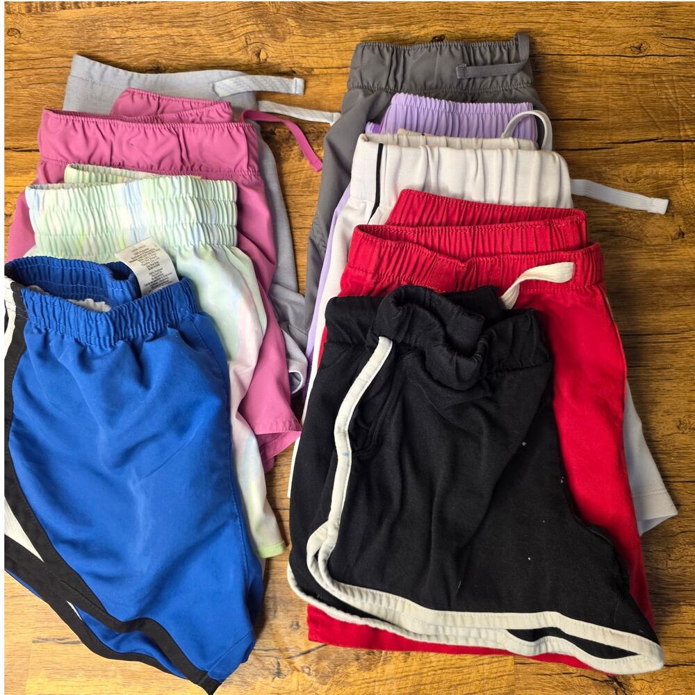 Girls size 10 lot of athletic casual shorts size 10